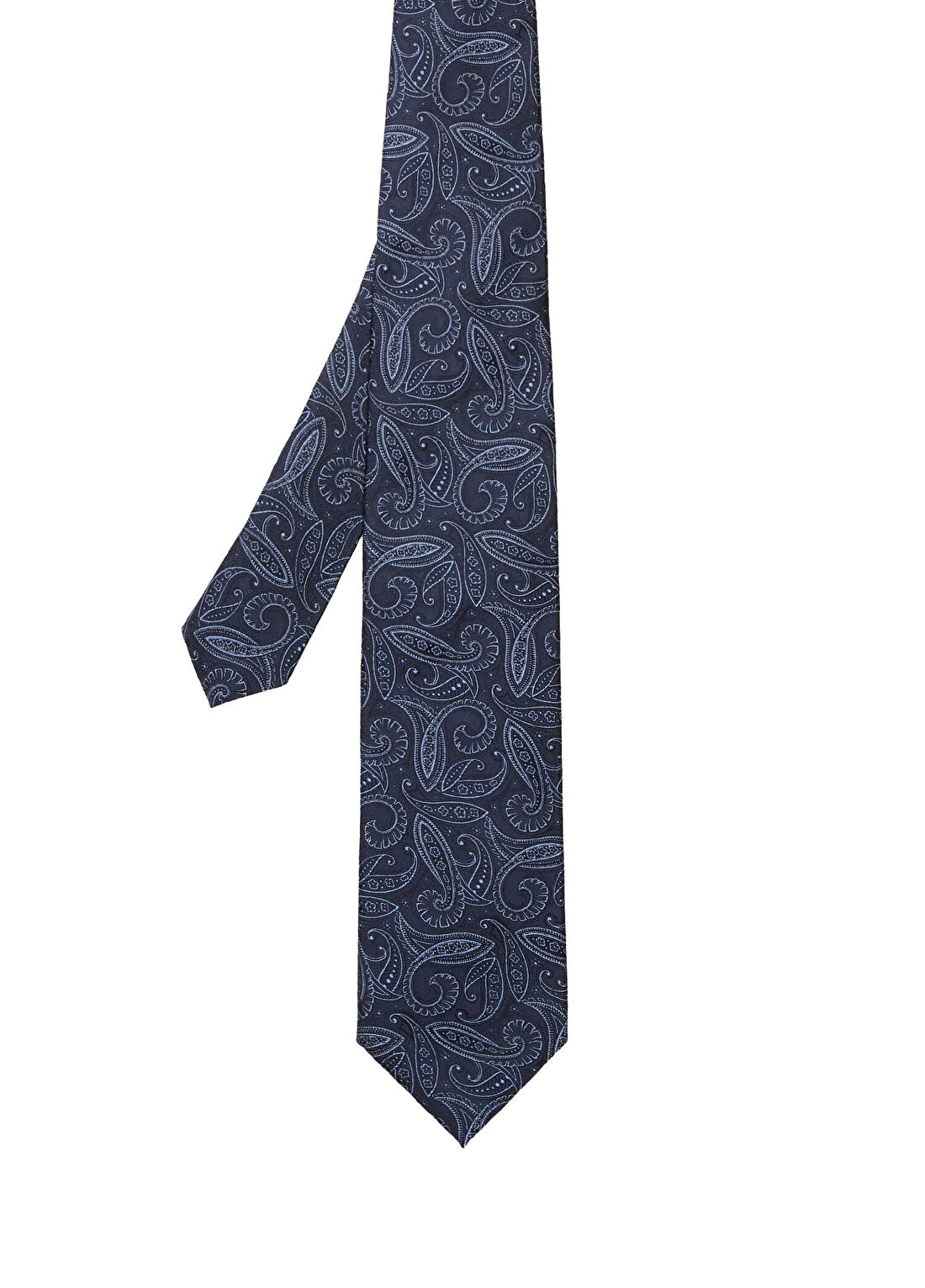 Corneliani Lacivert İpek Kravat