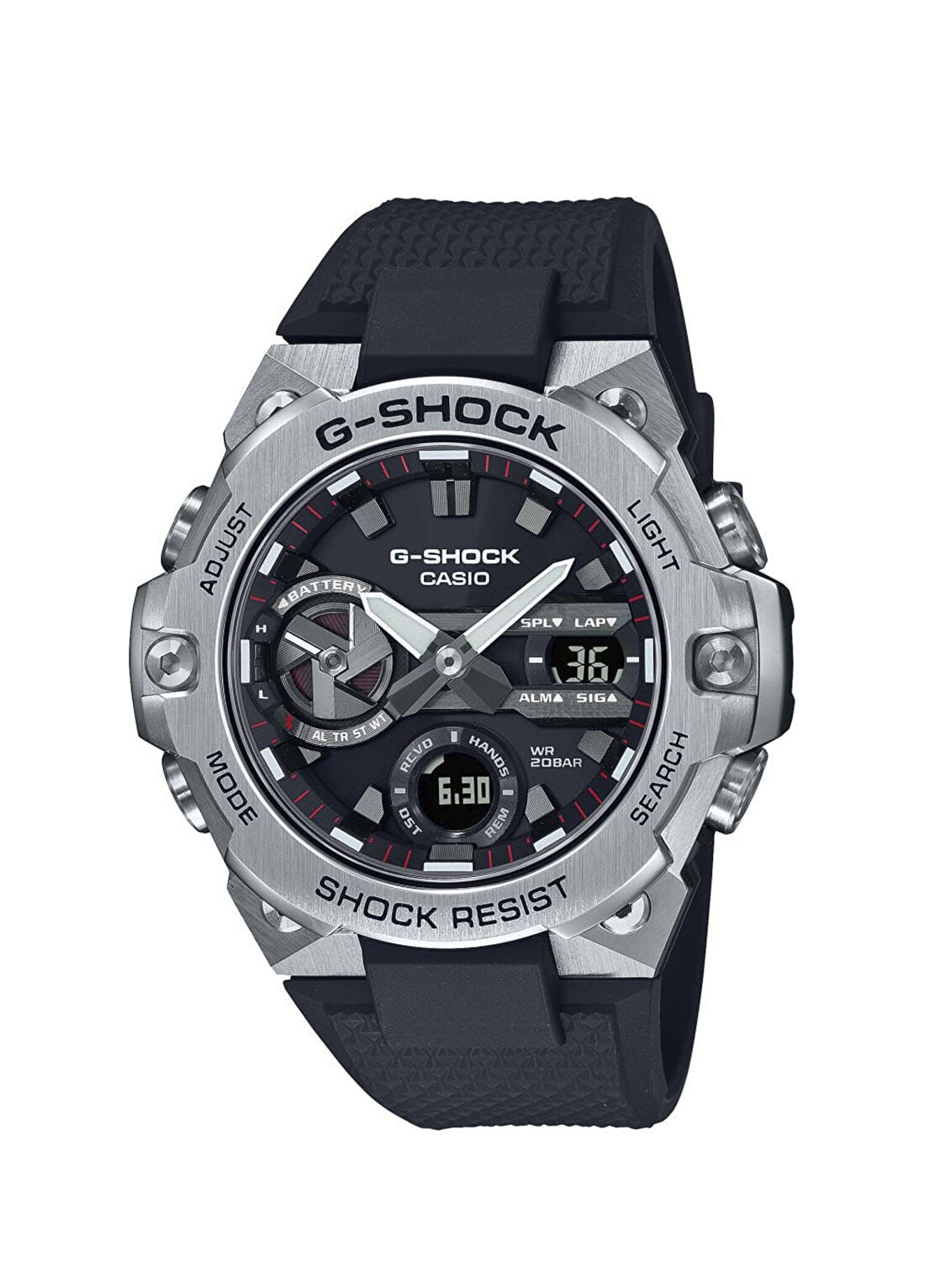 Casio G-SHOCK GST-B400-1ADR Silikon Erkek Kol Saati