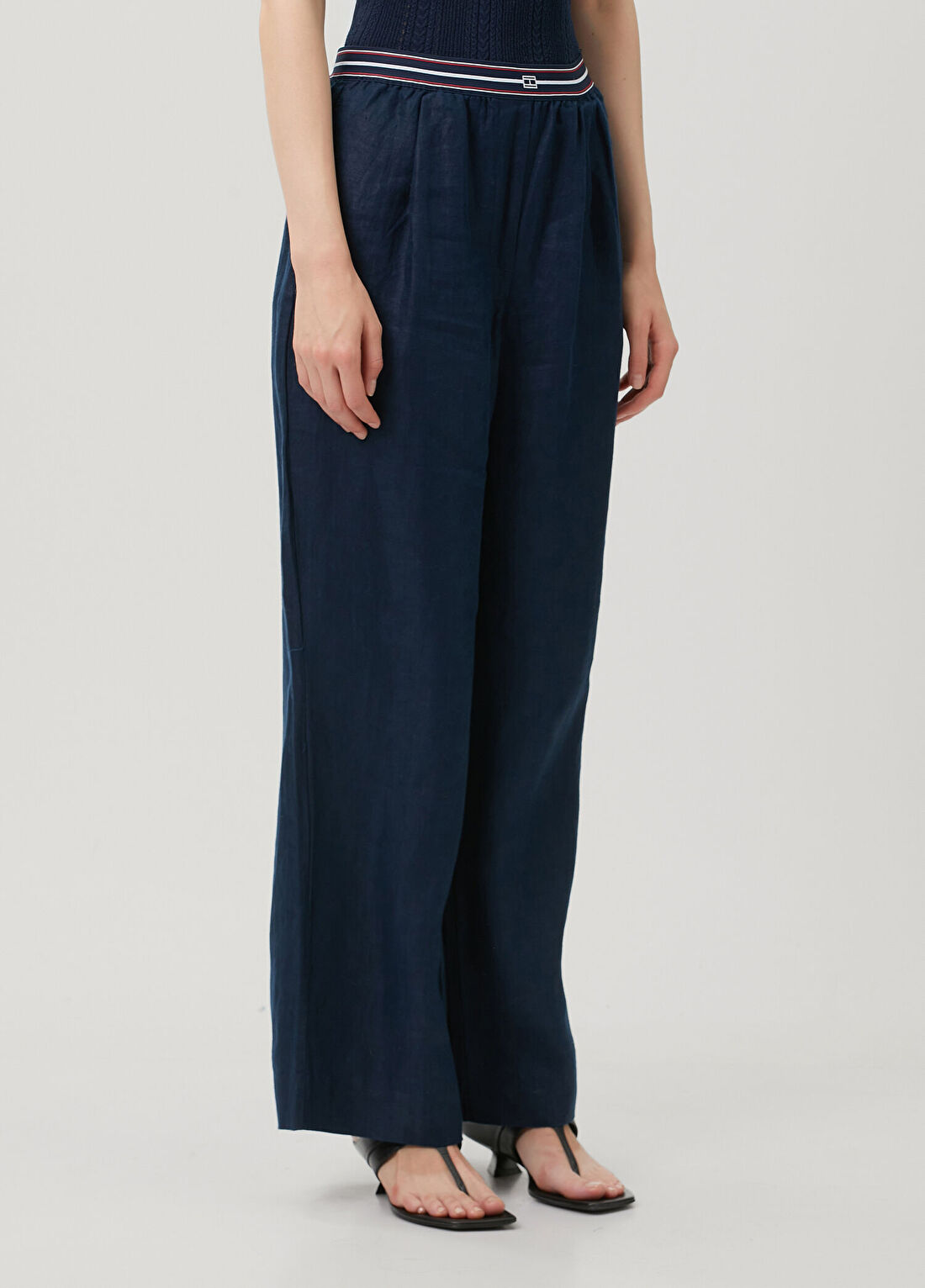 Tommy Hilfiger Lacivert Keten Pantolon görsel 3