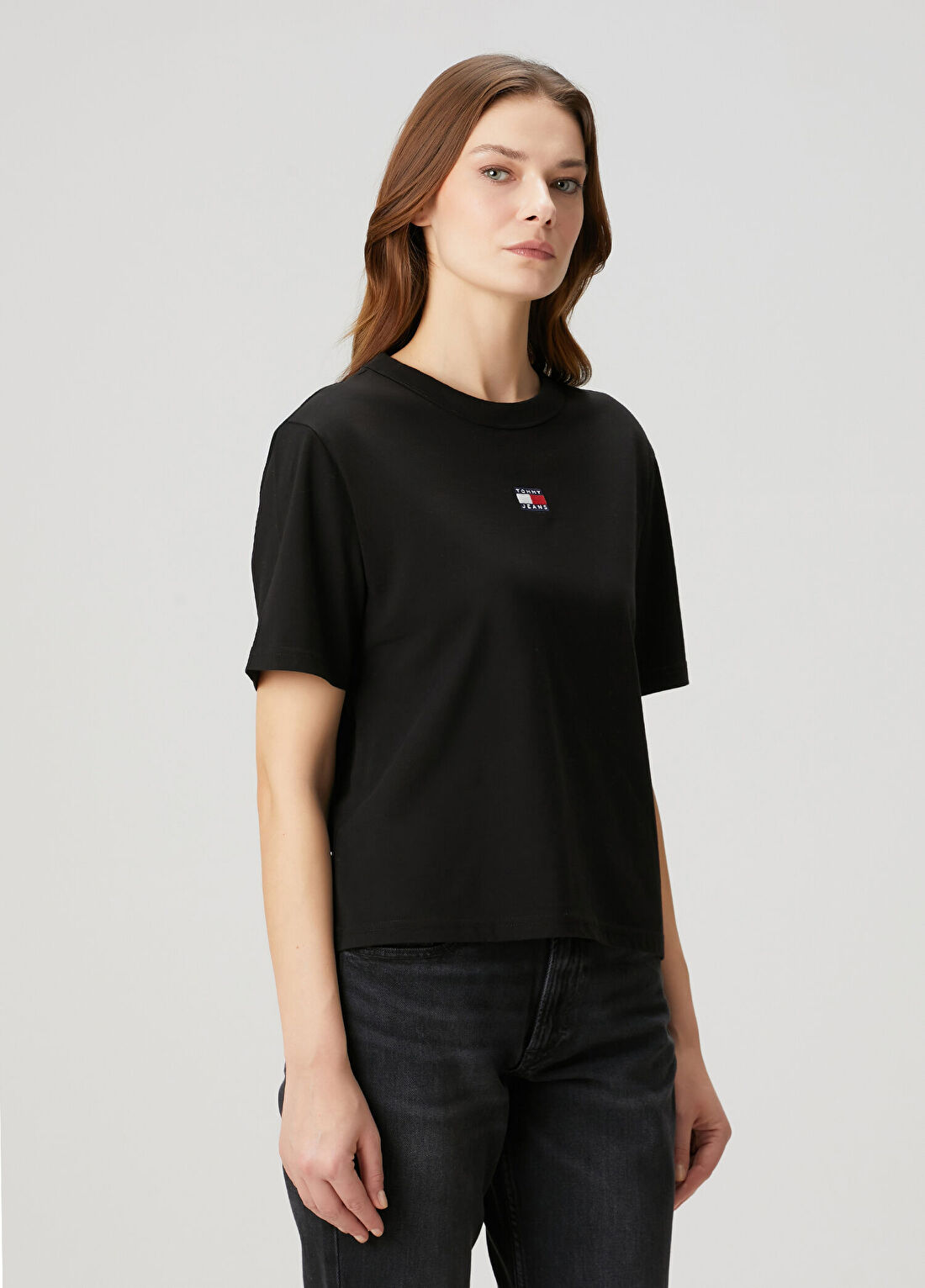 Tommy Jeans Boxy Fit Siyah T-shirt
