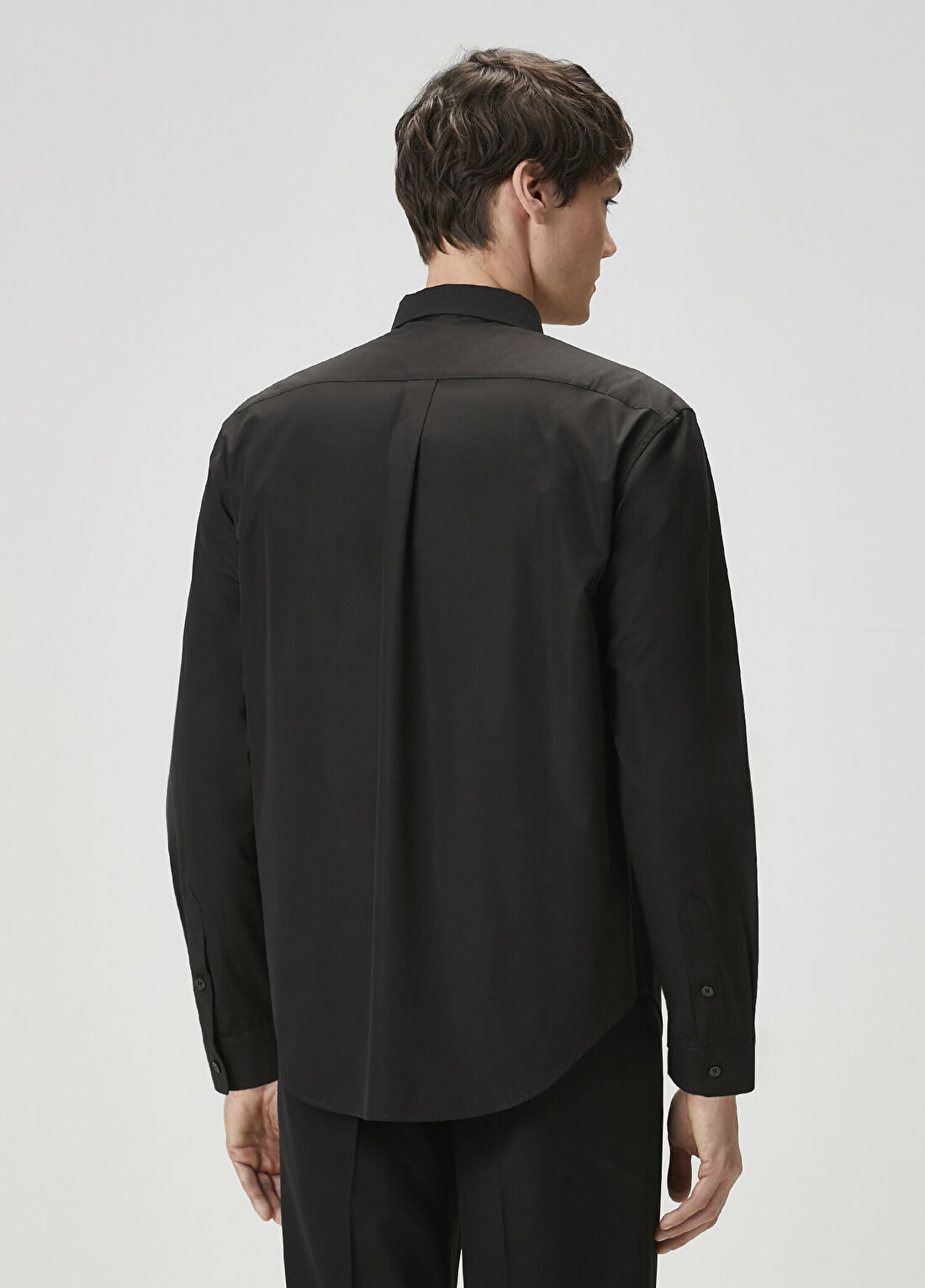 Balmain Siyah Regular Fit Gömlek görsel 4