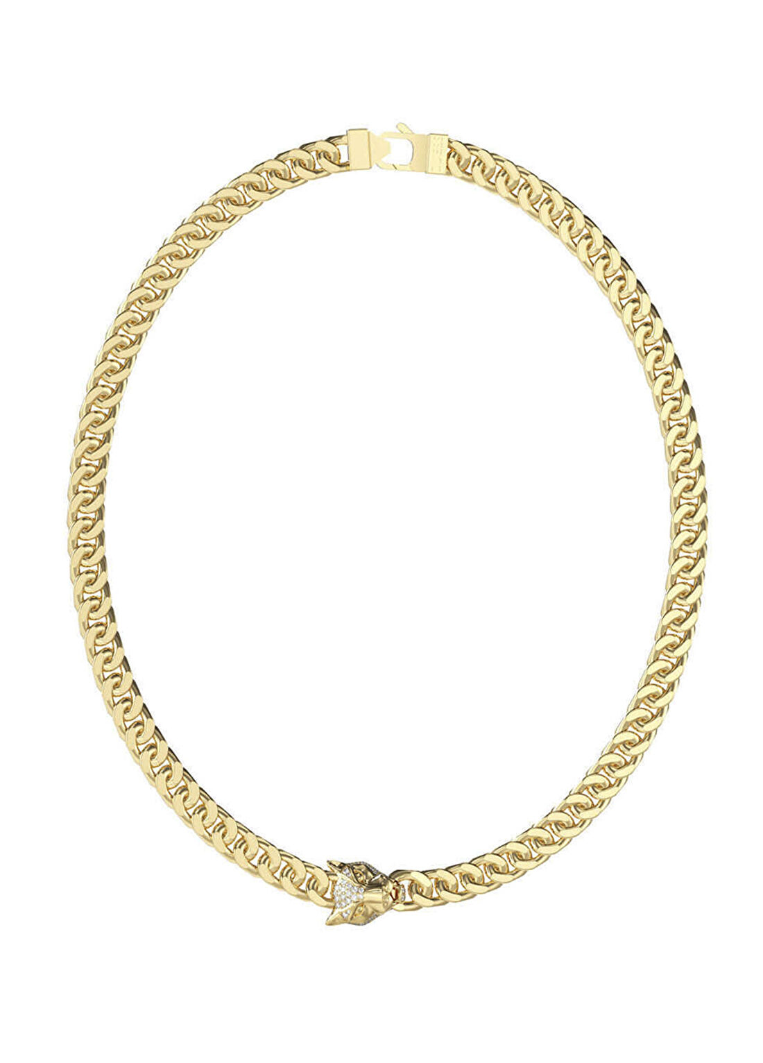 Guess JGUJUMN06081JWYGTU Altın Rengi Çelik Erkek Kolye