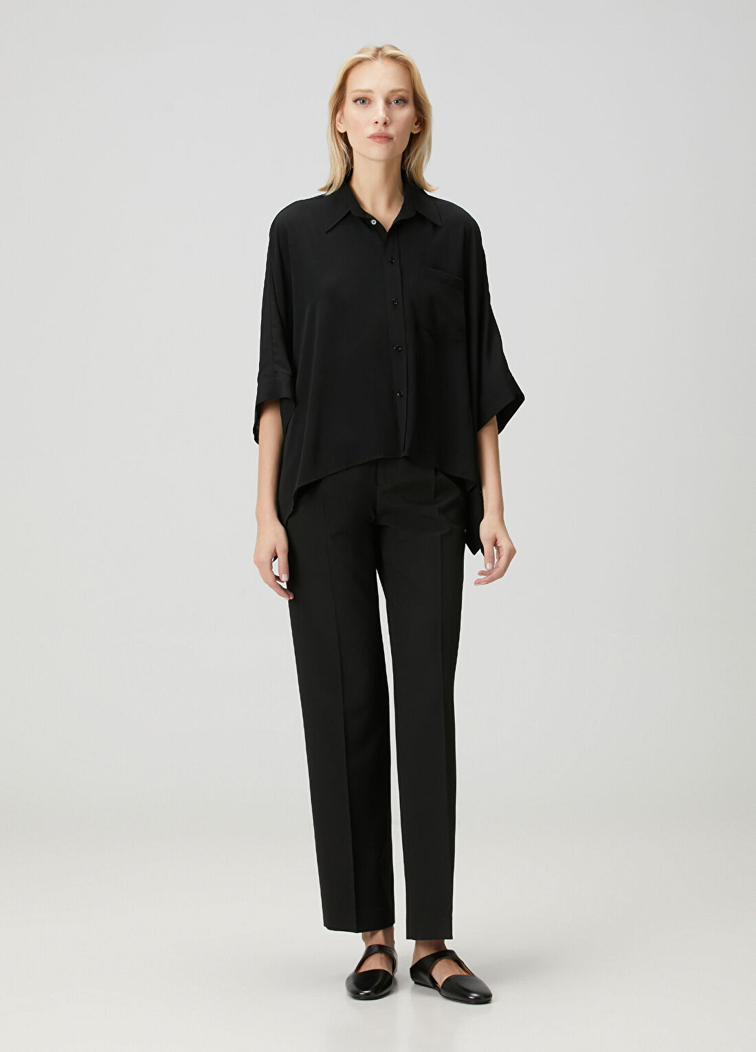 MM6 Maison Margiela Siyah Pantolon