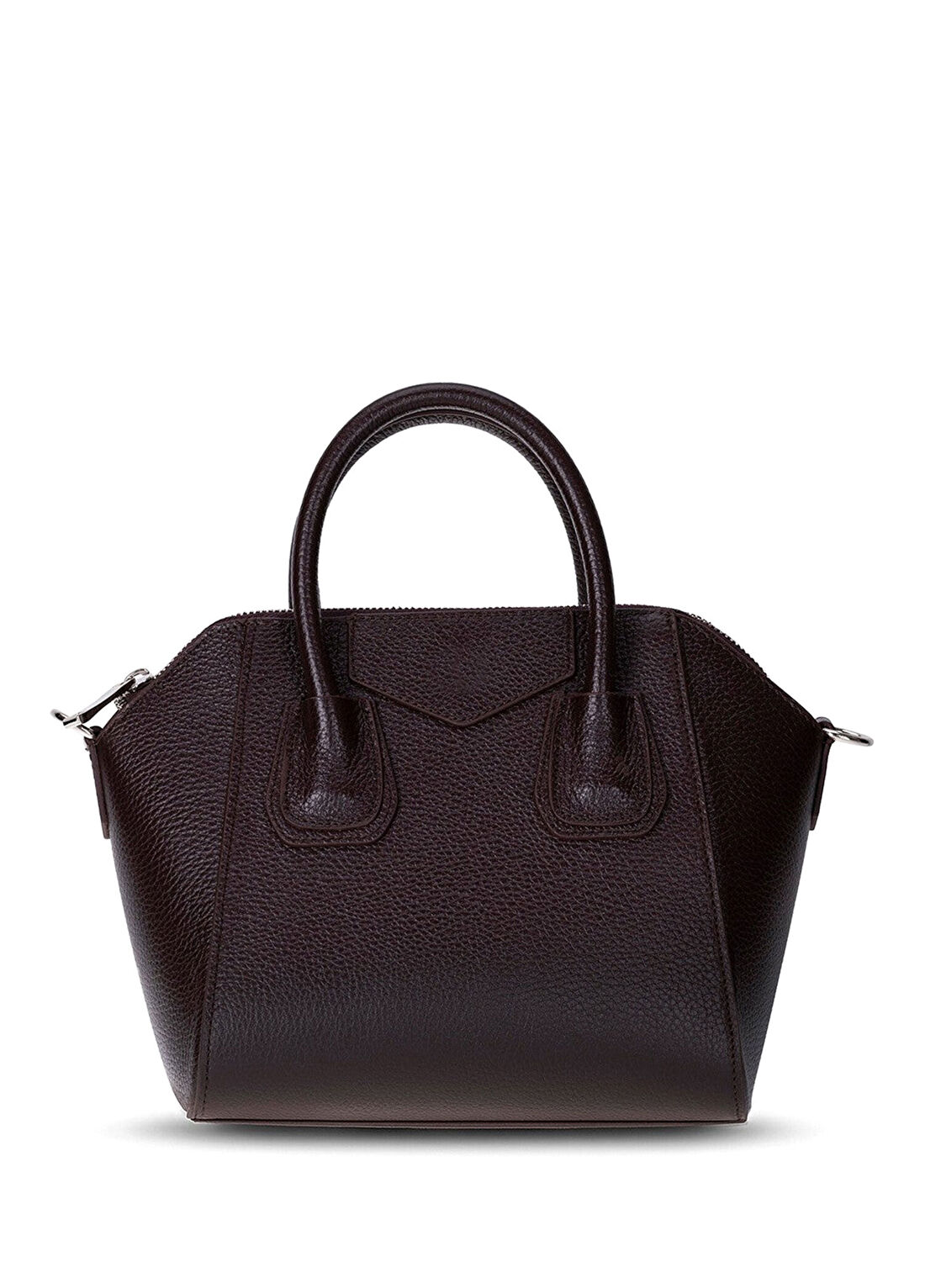 Bloominbag Aria Walnut Kahverengi Küçük Boy Deri Kadın El ve Omuz Çantası