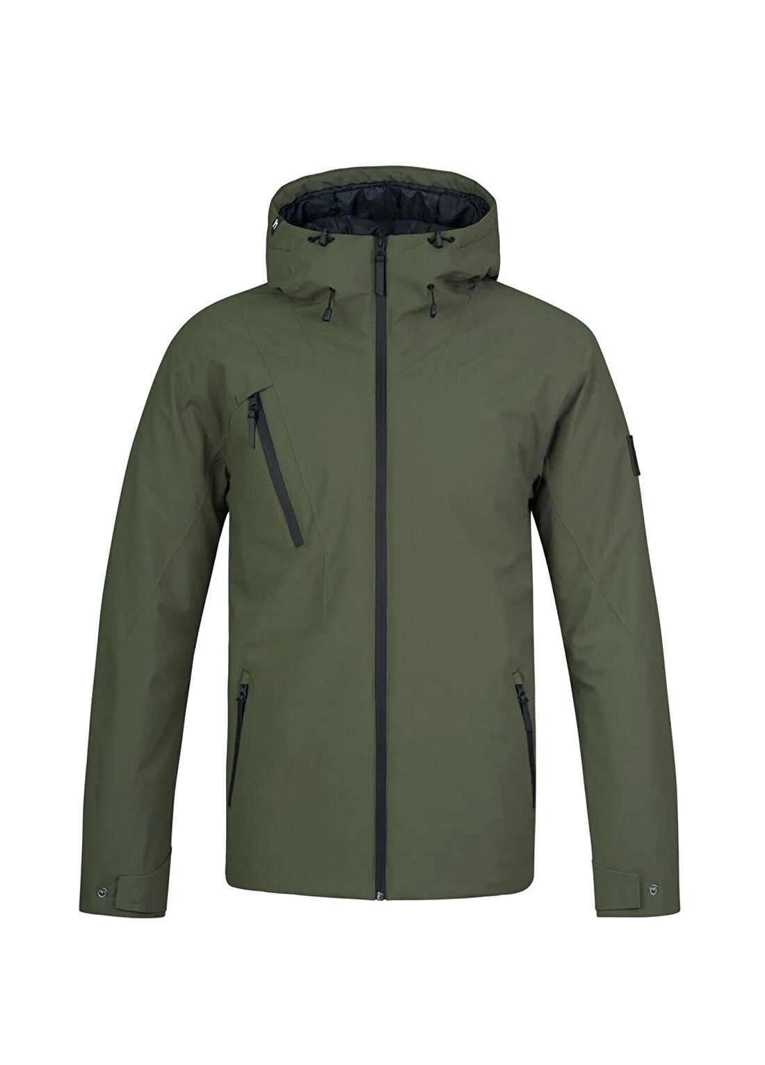 Hannah Derk II Chive Kapüşonlu Erkek Outdoor Mont