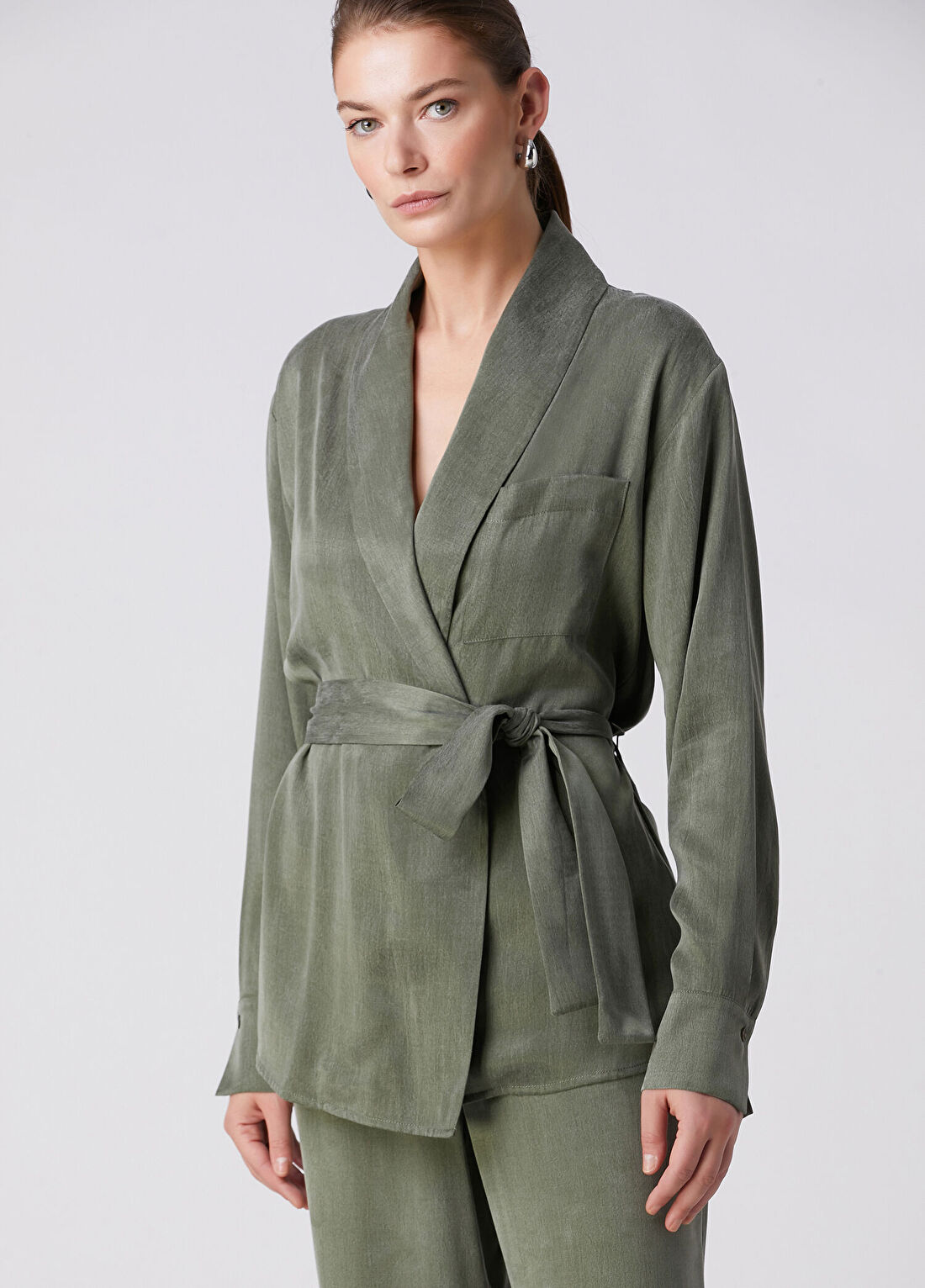 Beymen Collection Nefti Kruvaze Bluz görsel 4
