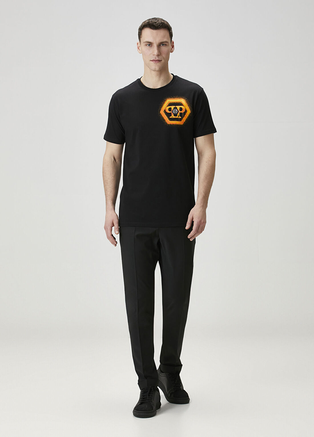 Philipp Plein Siyah T-shirt görsel 2