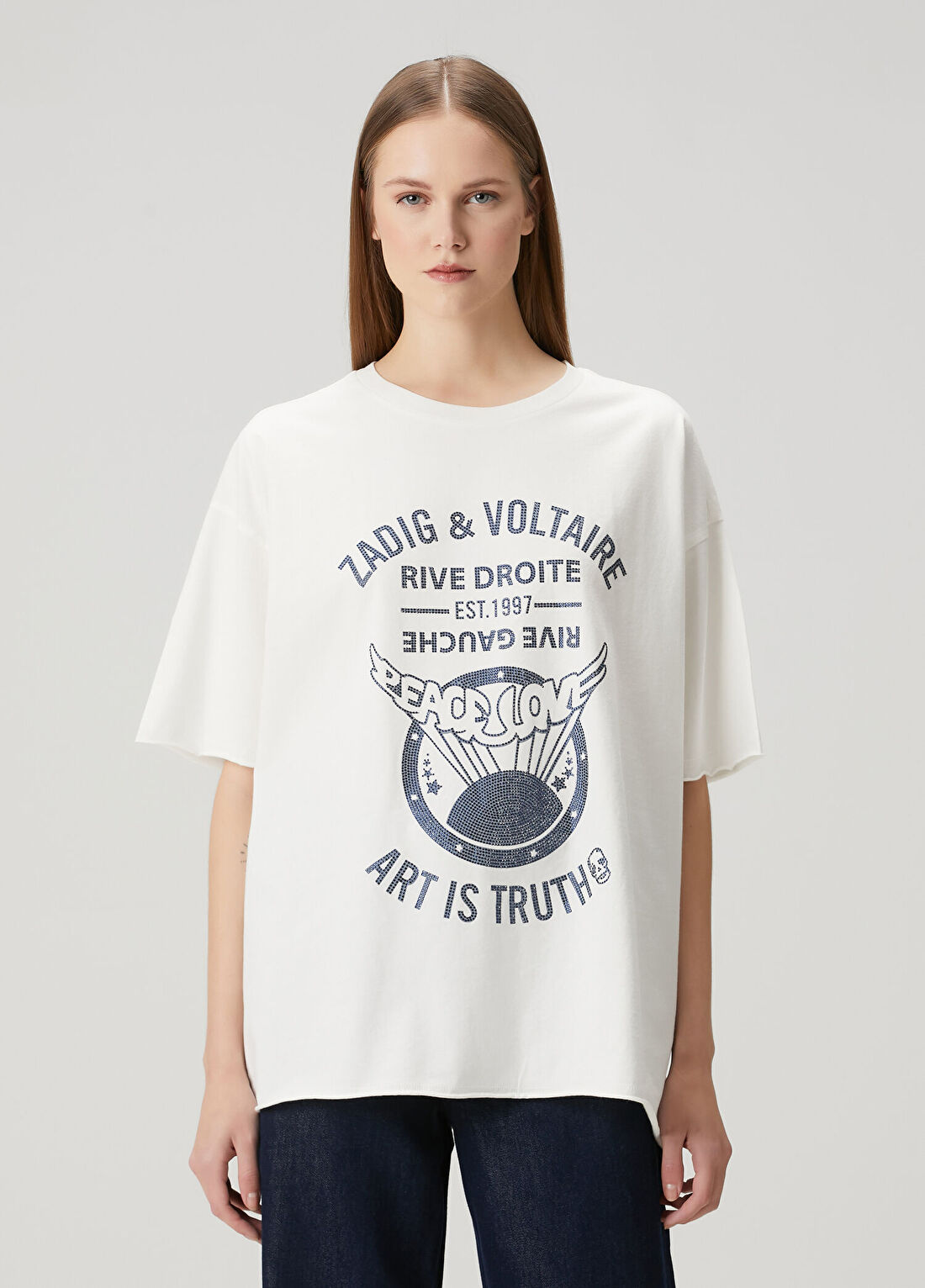 Zadig&Voltaire Berry Beyaz T-shirt