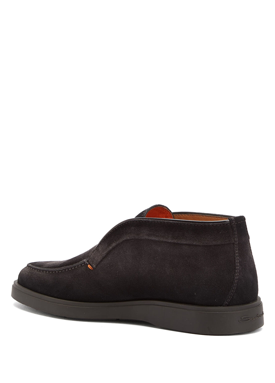 Santoni Gri Erkek Süet Bot görsel 3