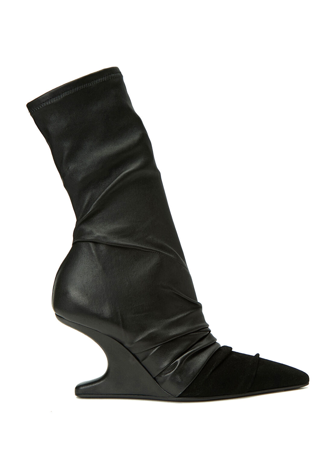 Rick Owens Cantilever Siyah Kadın Deri Bot