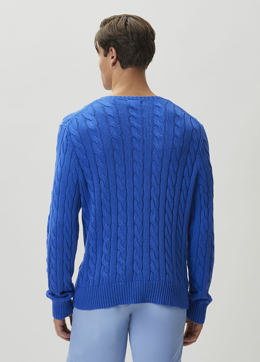 Polo Ralph Lauren Regular Fit Mavi Kazak görsel 4