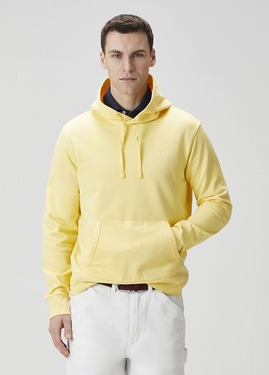 Polo Ralph Lauren Sarı Kapüşonlu Sweatshirt