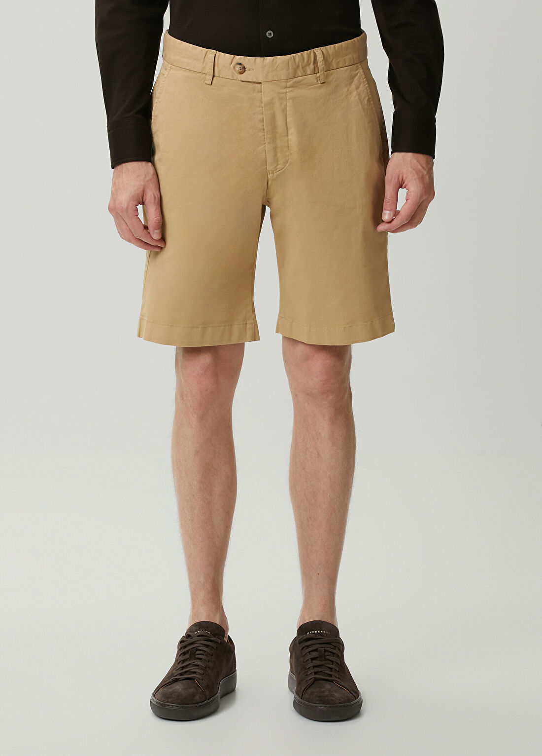 Beymen Collection Camel Yanları Tokalı Bermuda görsel 2