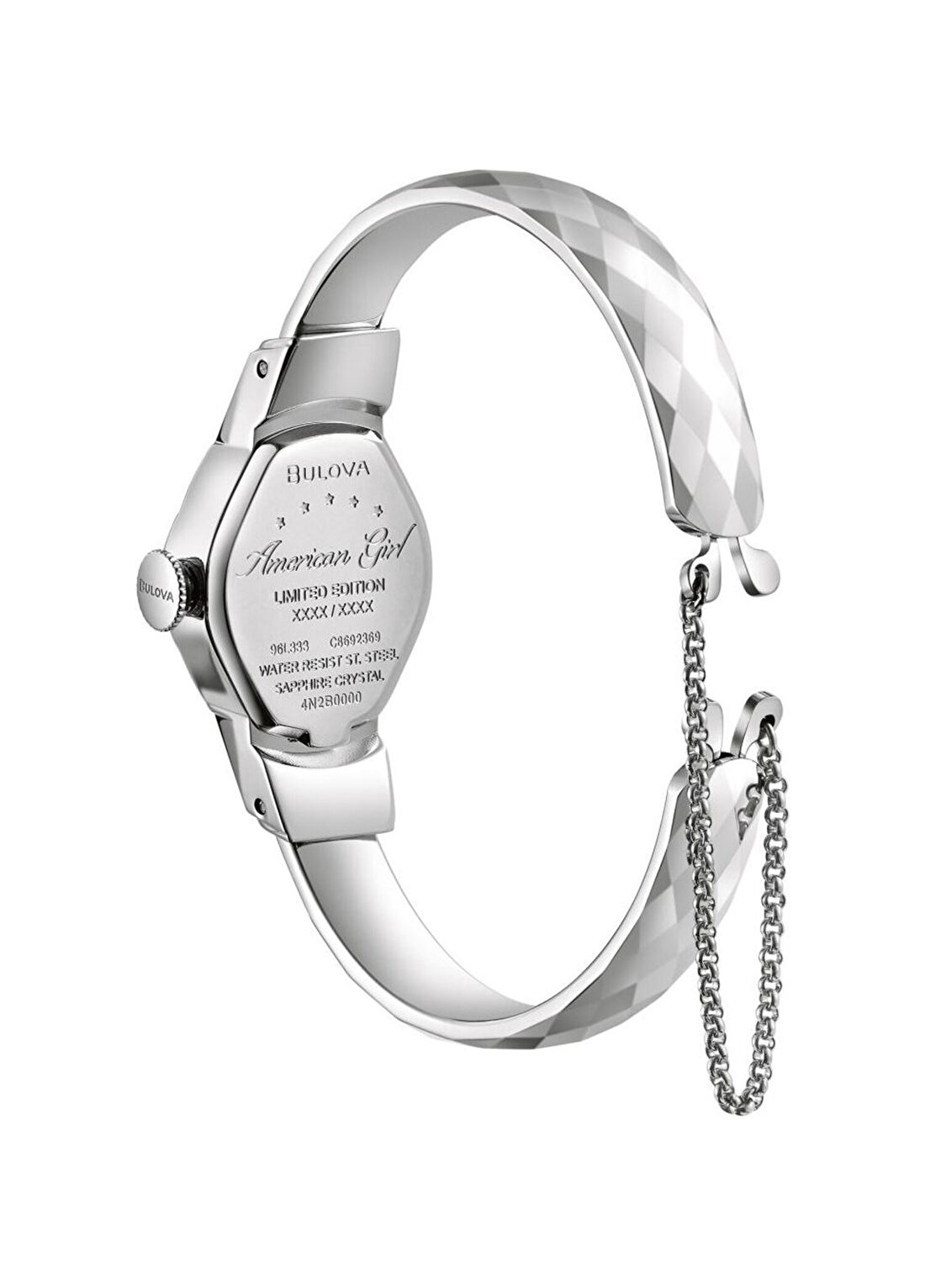 Bulova 96L333 Gri Çelik Kadın Kol Saati görsel 3