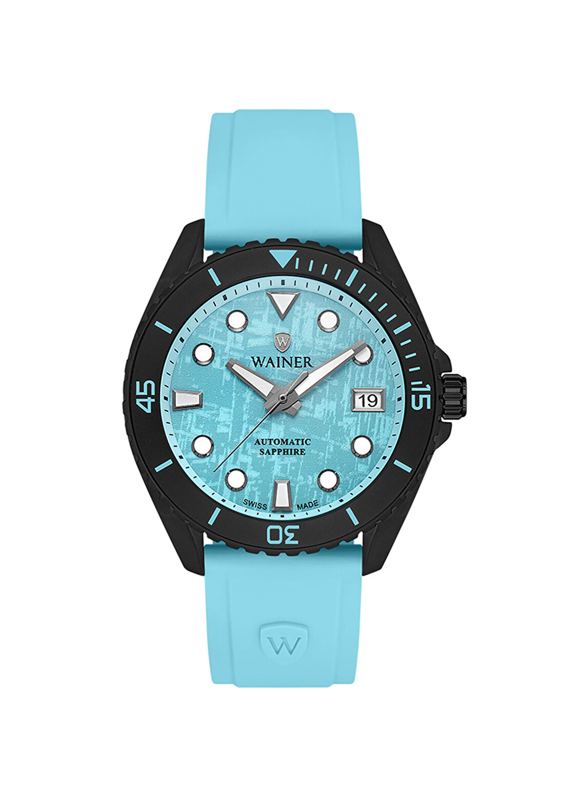 Wainer WA.25110-A Mavi Çelik Kol Saati