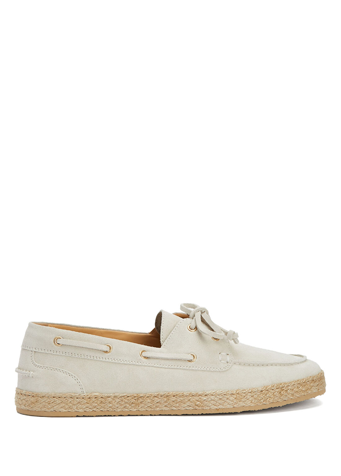 Brunello Cucinelli Gri Erkek Süet Espadril
