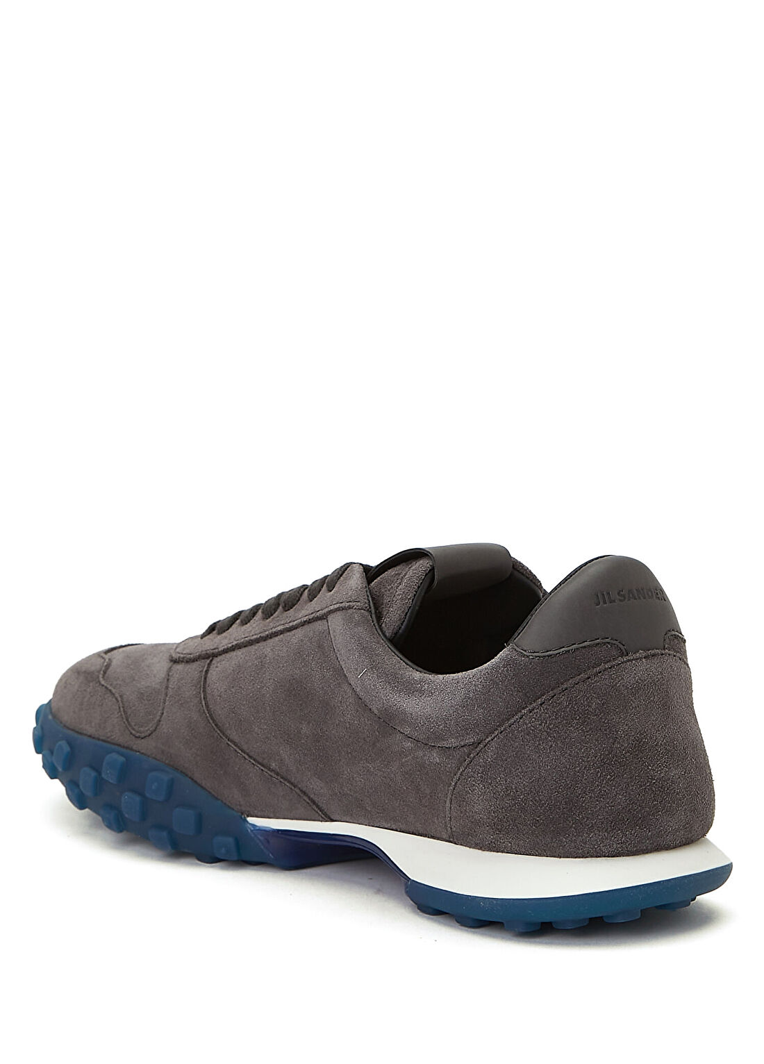 Jil Sander Moon Kahverengi Erkek Deri Sneaker görsel 3