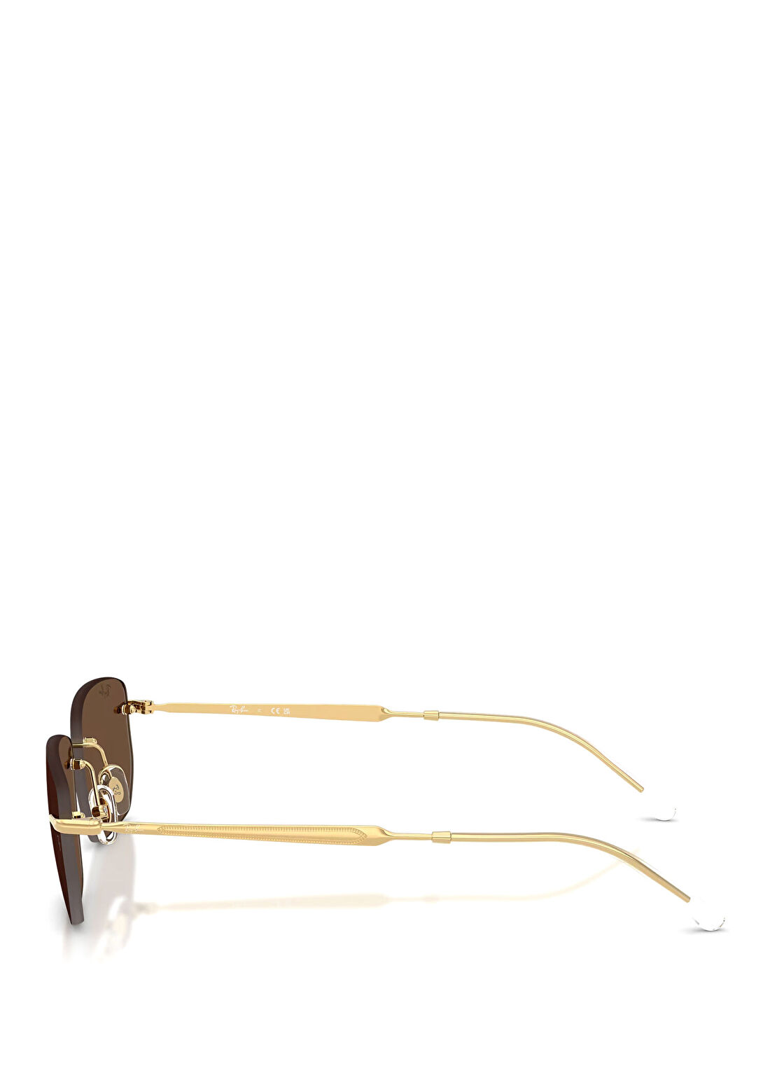 Ray-Ban Gold Unisex Güneş Gözlüğü görsel 3