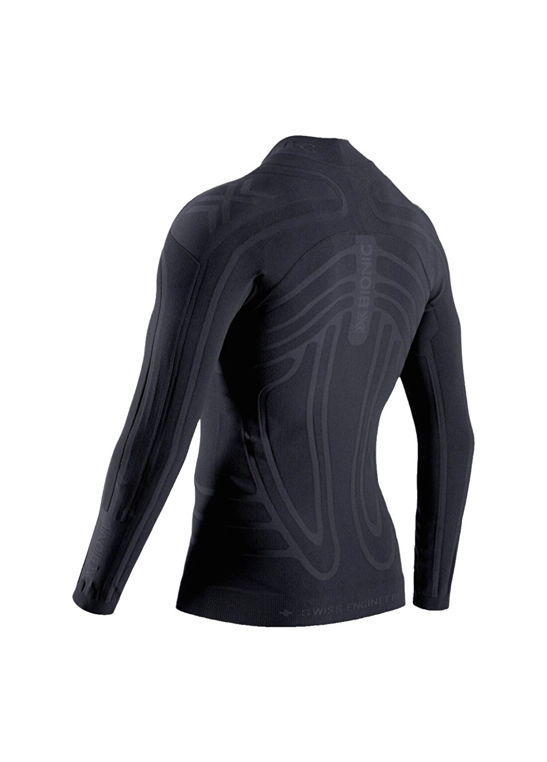 X-Bionic Heatloop Shirt LS Siyah Erkek Spor İçlik görsel 2