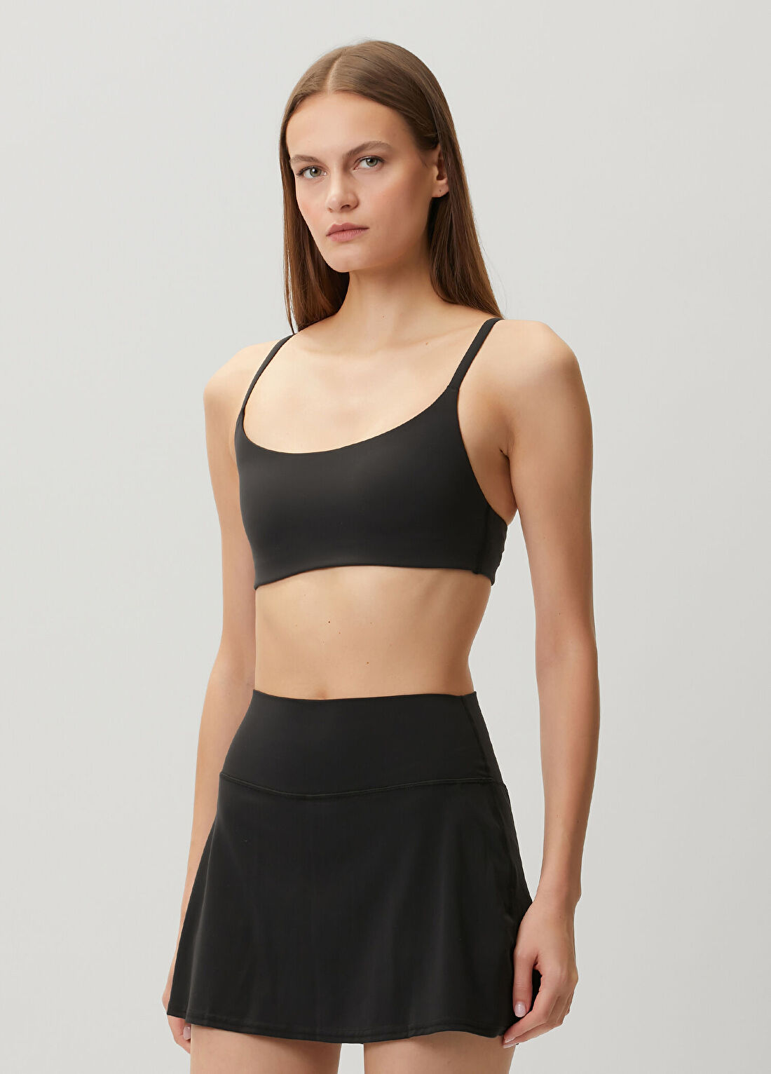 lululemon Wunder Train Strappy Racer Siyah Büstiyer görsel 3