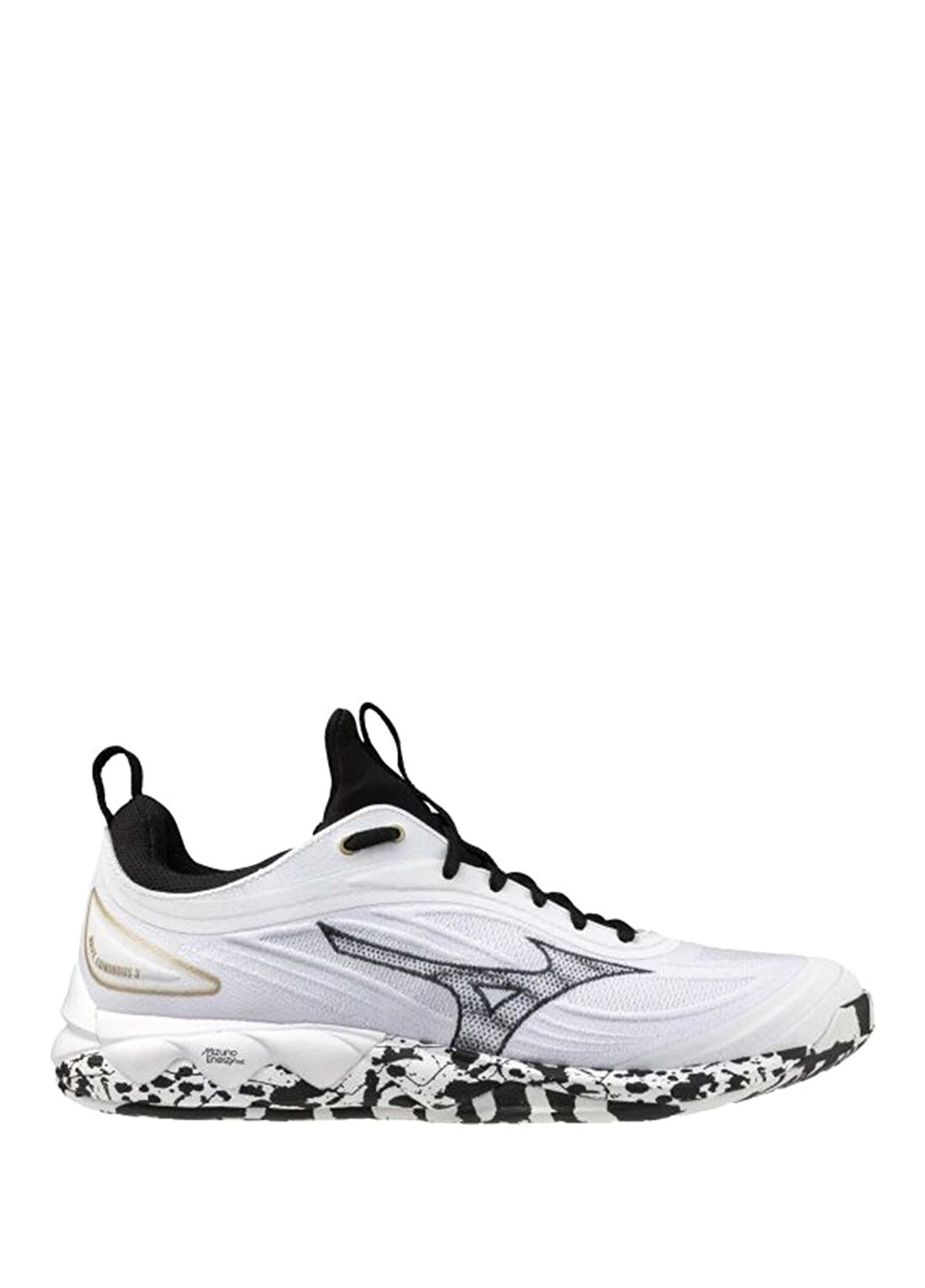 Mizuno Wave Luminous 3 Beyaz Desenli Unisex Voleybol Ayakkabısı