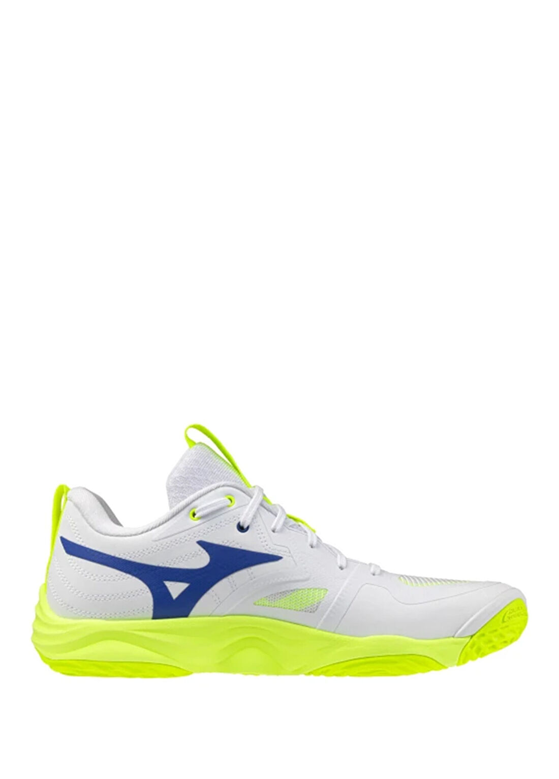 Mizuno Wave Momentum Elite Beyaz Sarı Unisex Voleybol Ayakkabısı görsel 4