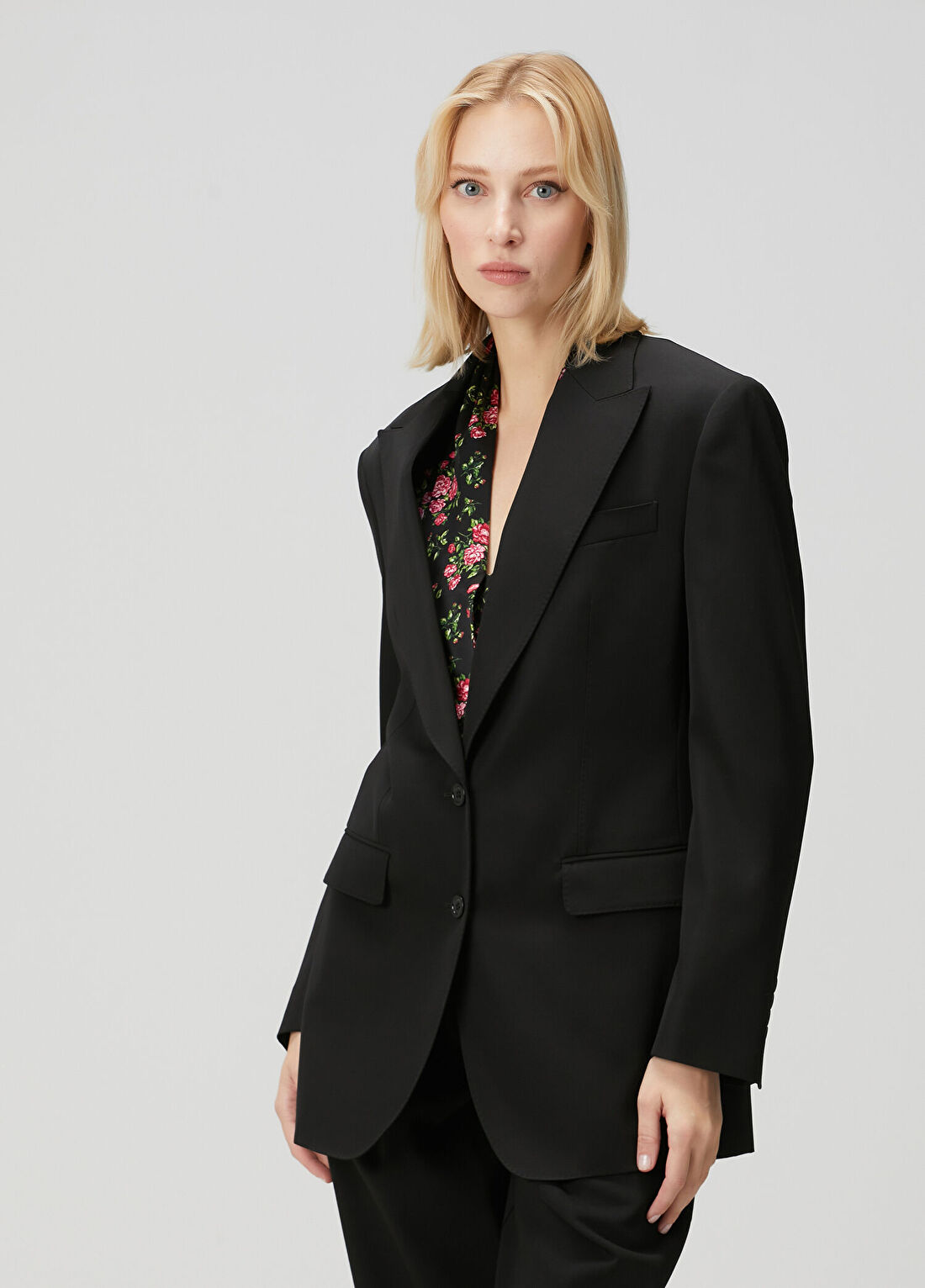 Dolce&Gabbana Siyah Yün Ceket görsel 3