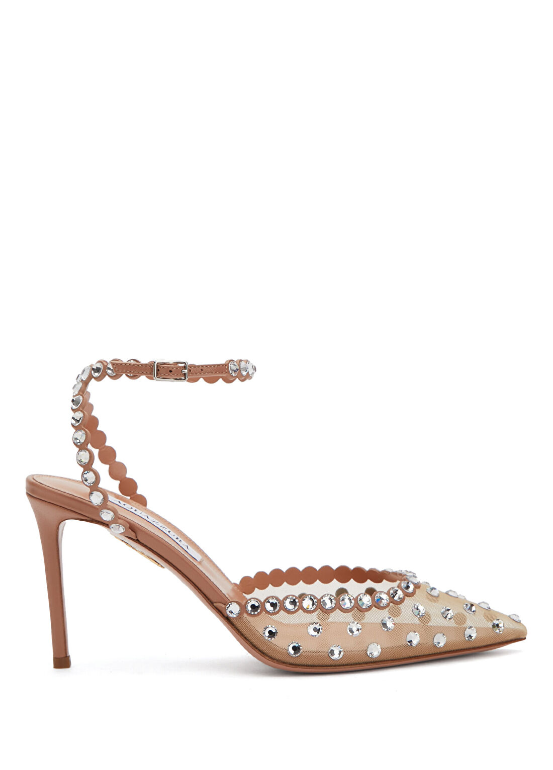 Aquazzura Tequila Pembe Topuklu Ayakkabı