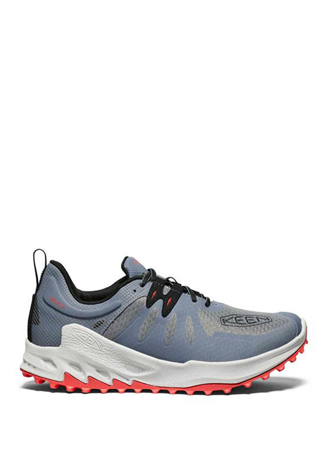 Keen Zionic Steel Grey Poppy Red Erkek Yürüyüş Ayakkabısı