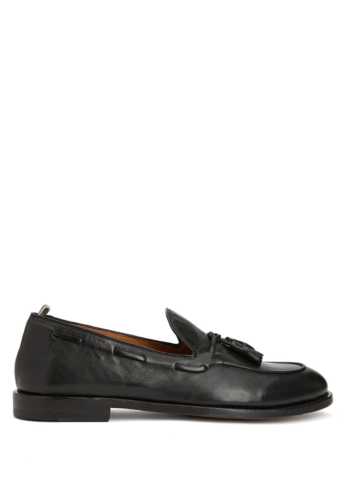 Officine Creative Opera Siyah Erkek Deri Loafer