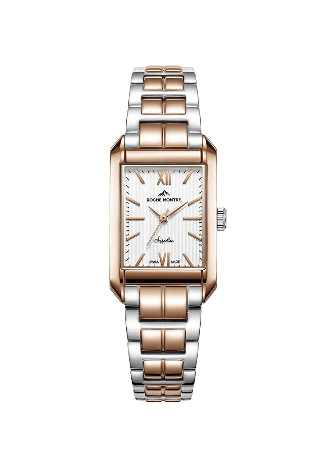 Roche Montre RML5010-03 Metalik Gri Rose Gold Çelik Kadın Kol Saati