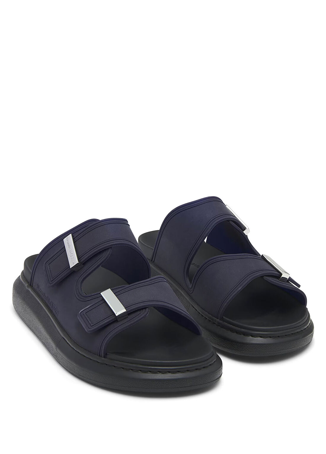 McQueen Hybrid Lacivert Erkek Sandalet görsel 2
