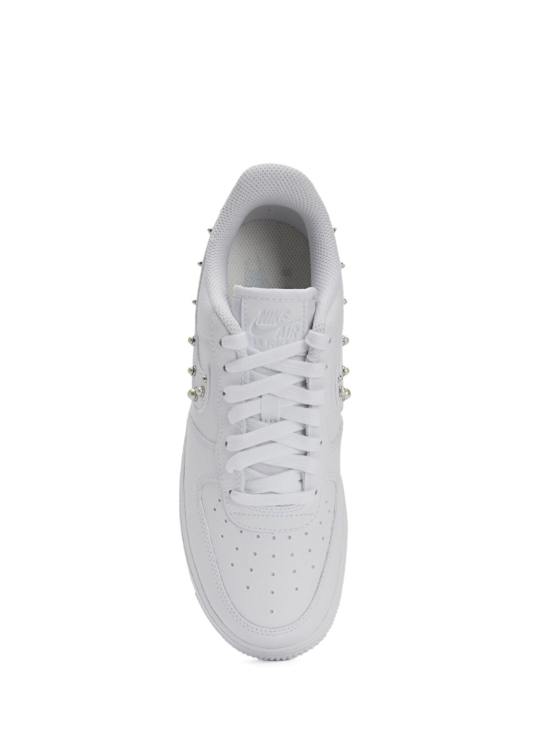 Nike Air Force 1 '07 Beyaz Kadın Deri Sneaker görsel 4