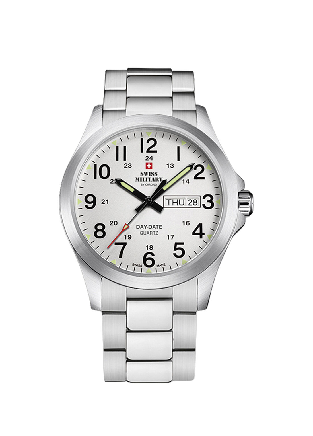 Swiss Military By Chrono SMP36040.26 Gümüş Çelik Erkek Kol Saati