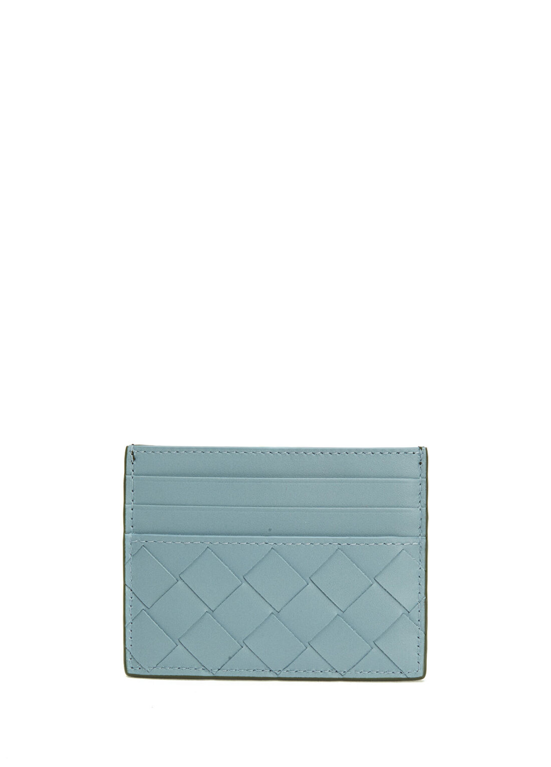 Bottega Veneta Gri Erkek Deri Kartlık