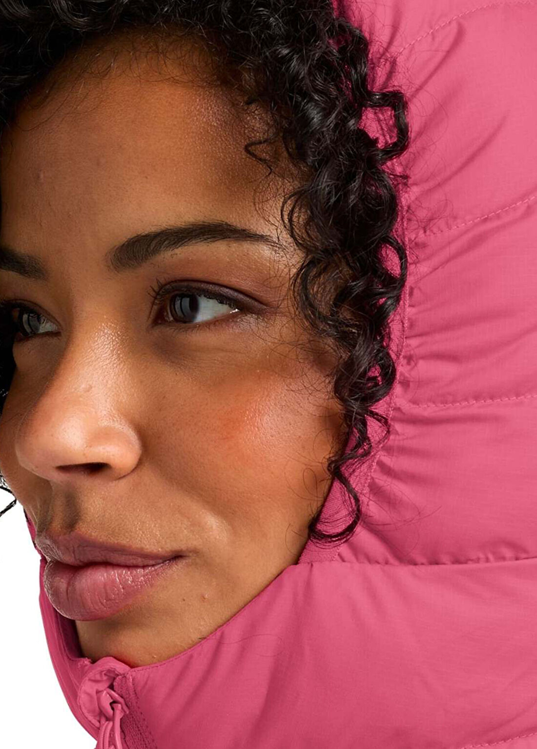 Jack Wolfskin Ather Do Hoody Rds Pembe Kapüşonlu Kadın Outdoor Mont görsel 4
