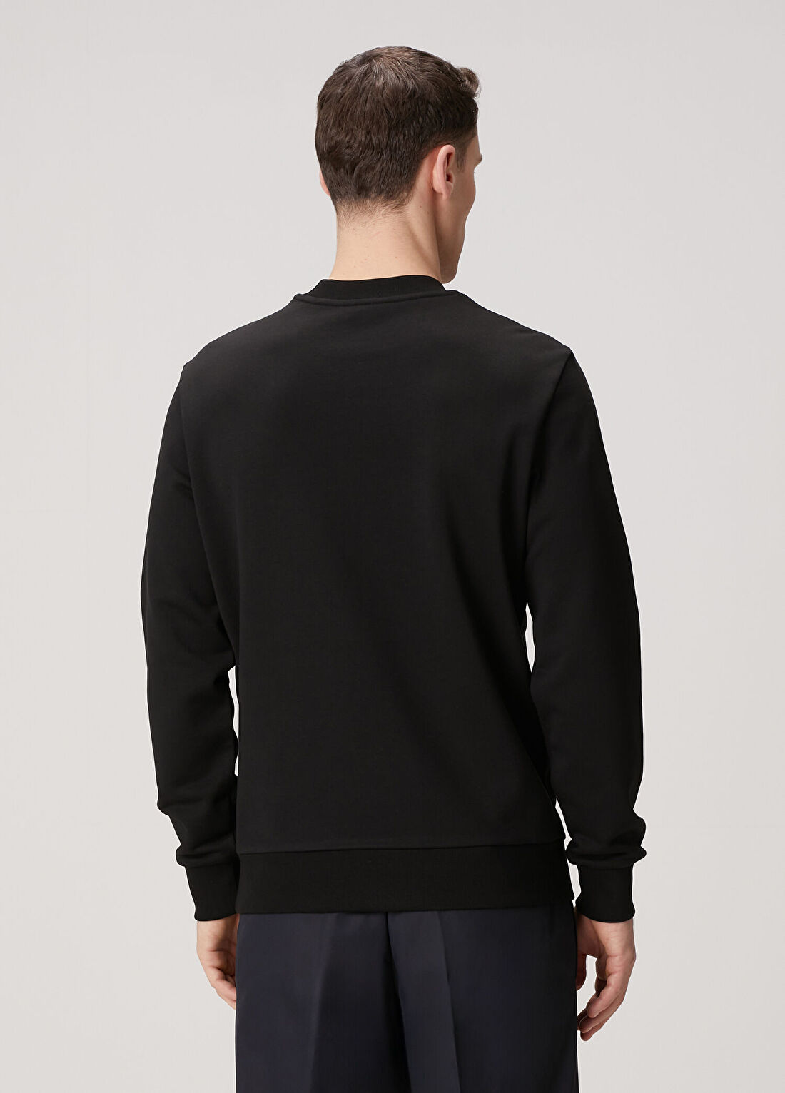 Moncler Siyah Logo Detaylı Sweatshirt görsel 4