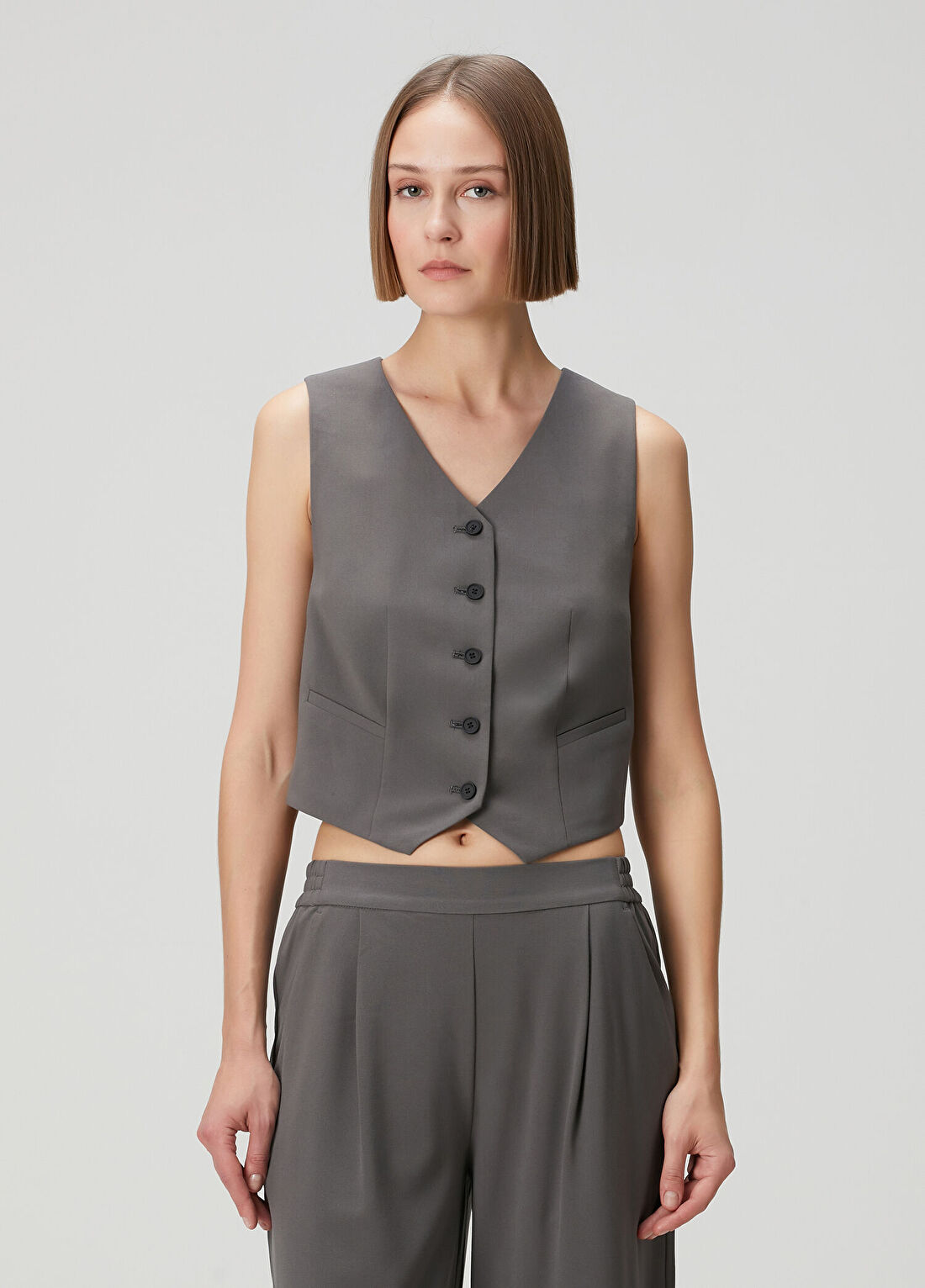 AllSaints Aleida Vizon Yelek