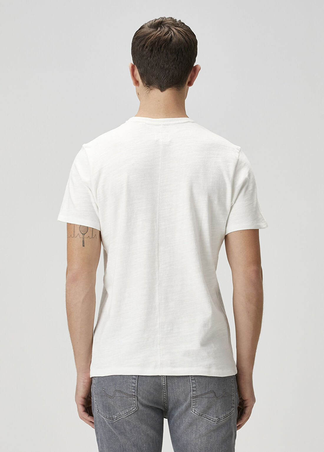 Rag&Bone Beyaz Basic T-shirt görsel 4