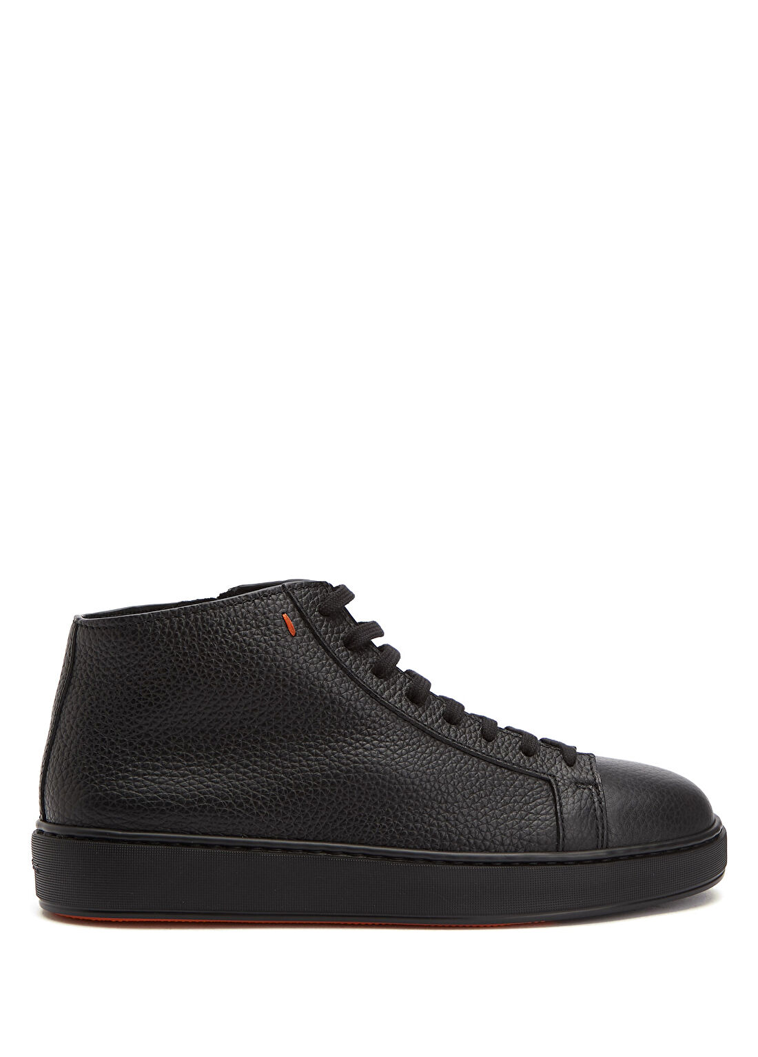 Santoni Clean Icpn High Siyah Erkek Deri Sneaker