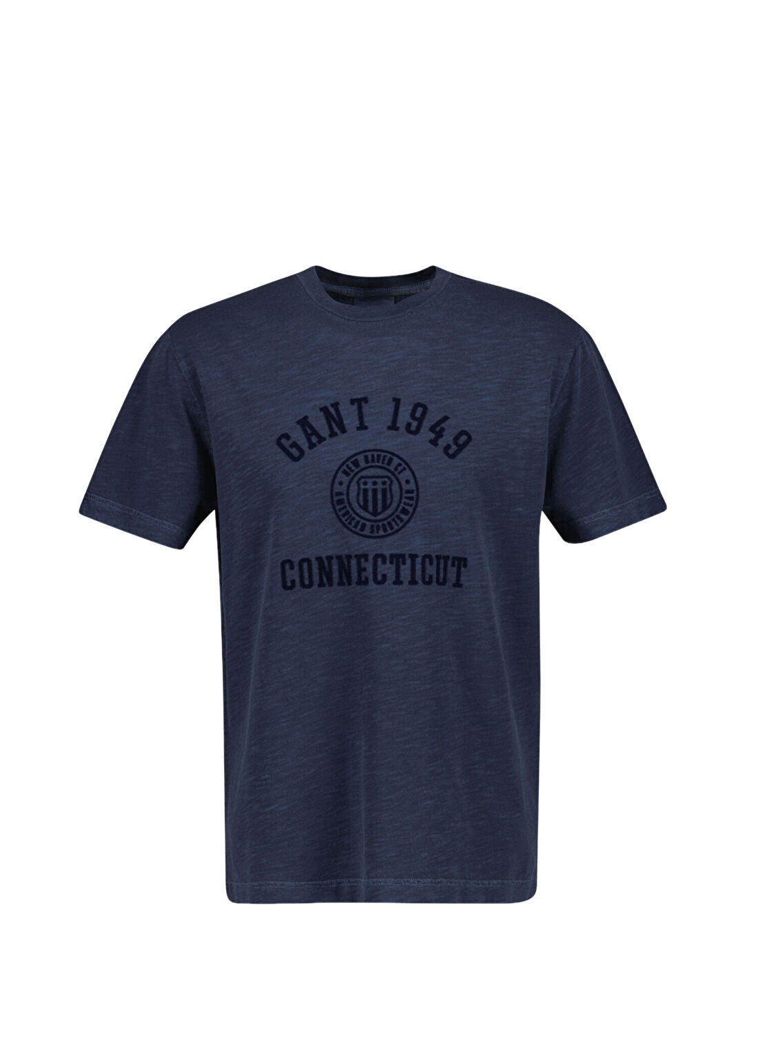 Gant Baskılı Mavi Regular Fit Kısa Kollu Erkek T-Shirt