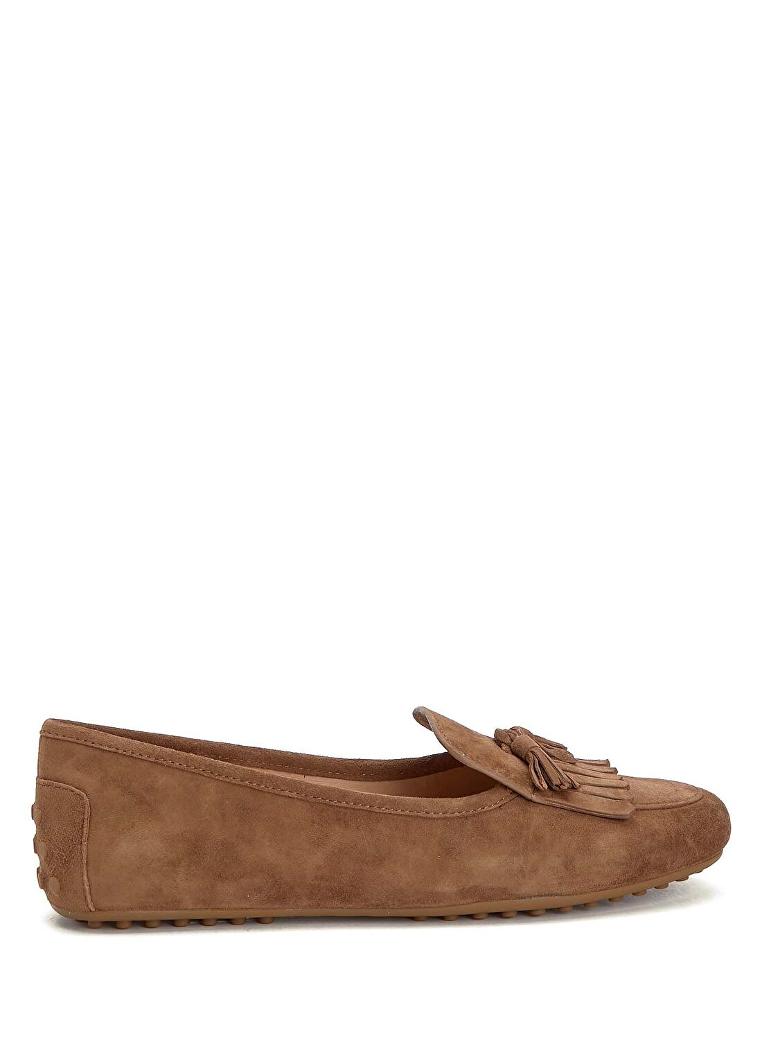 Lauren Ralph Lauren Tayte Açık Kahverengi Kadın Süet Loafer