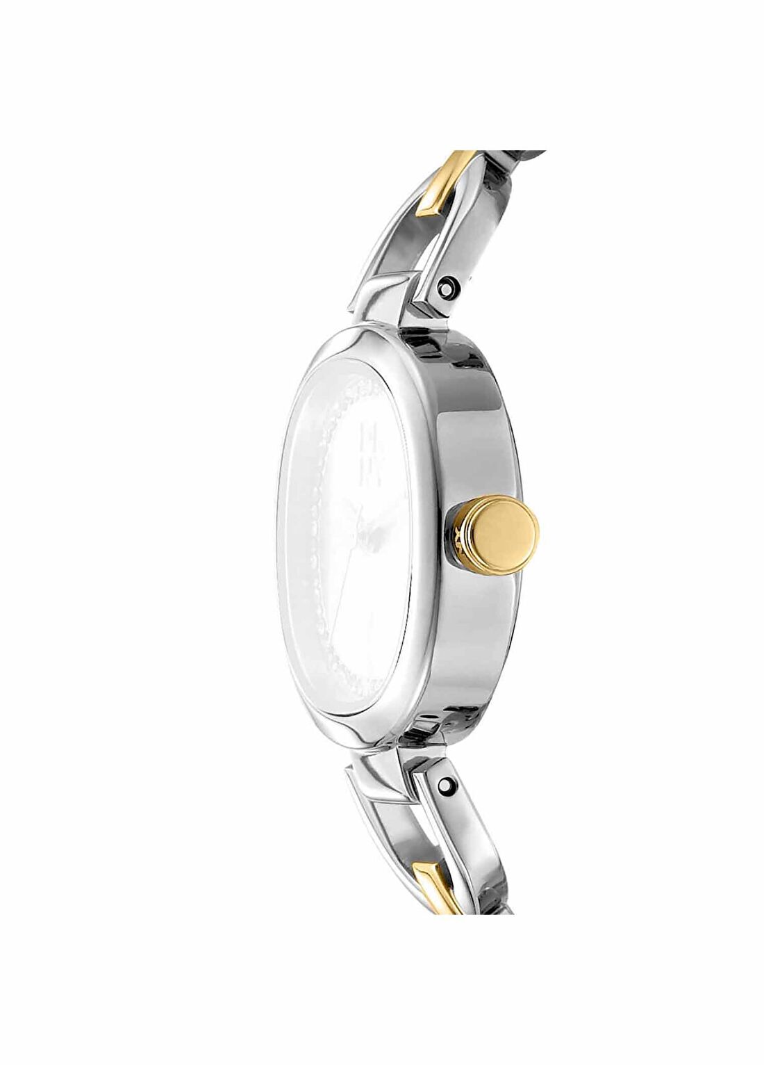 DKNY DK1L139M0085 Altın Rengi Metalik Gri Çelik Kadın Kol Saati görsel 2