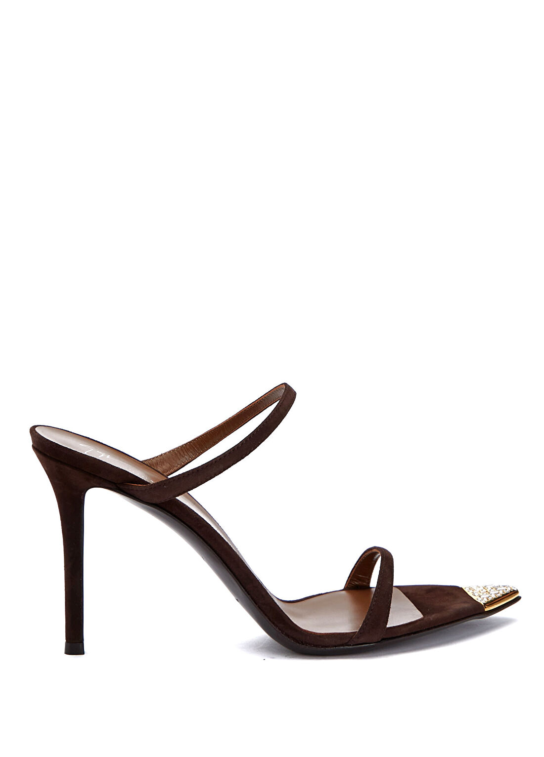 Giuseppe Zanotti Kahverengi Kadın Süet Terlik
