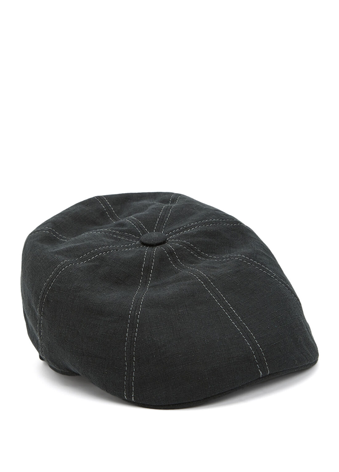 Stetson Siyah Erkek Keten Şapka