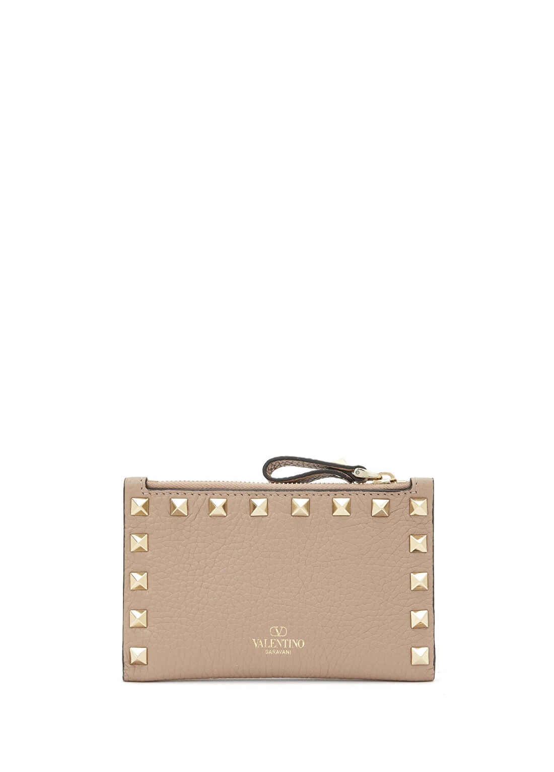 Valentino Garavani Rockstud Pudra Kadın Deri Kartlık