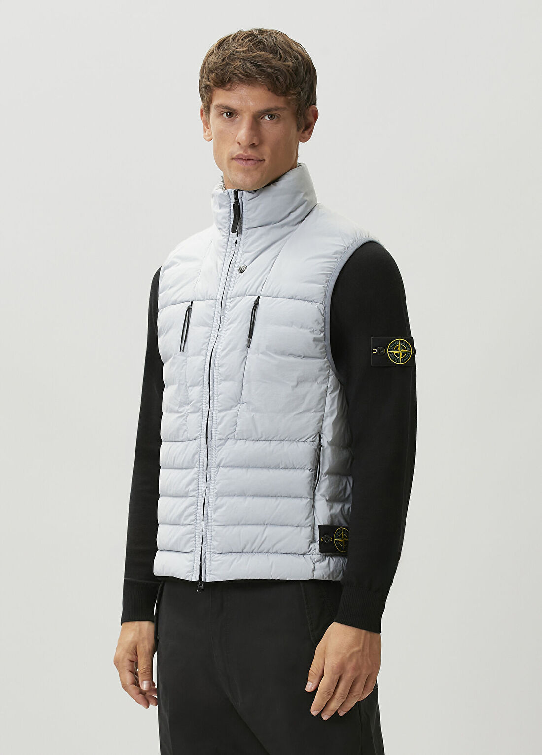 Stone Island Seamless Tunnel Açık Mavi Yelek görsel 3