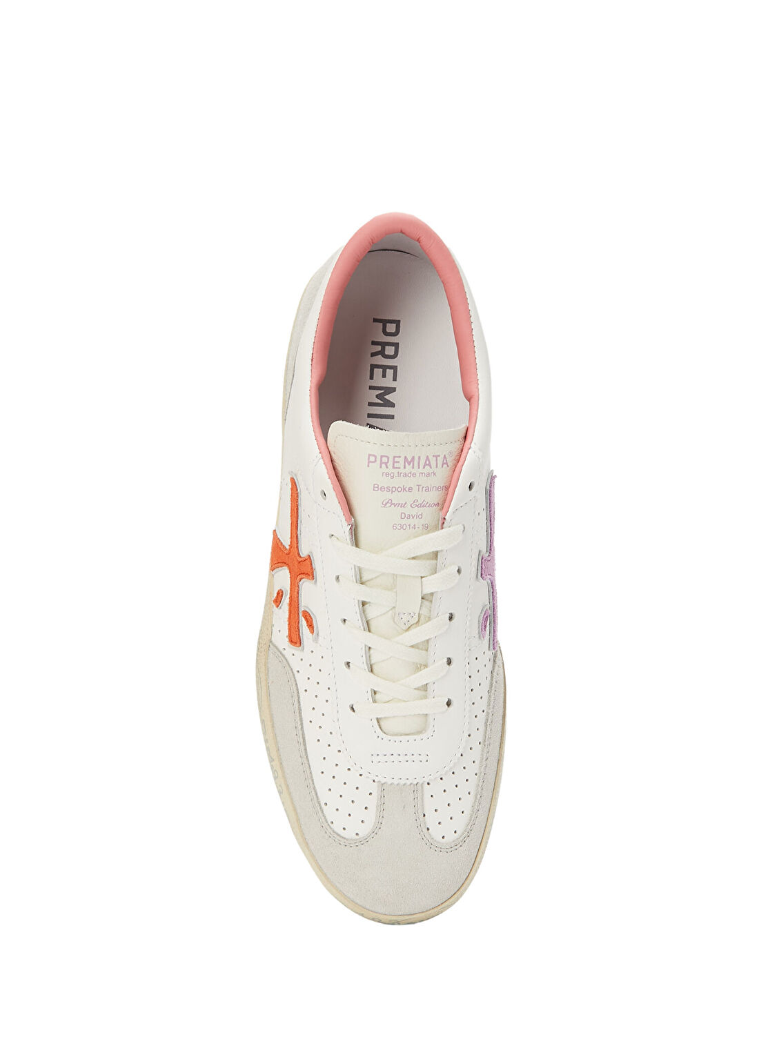 Premiata Davidd Çok Renkli Kadın Deri Sneaker görsel 4