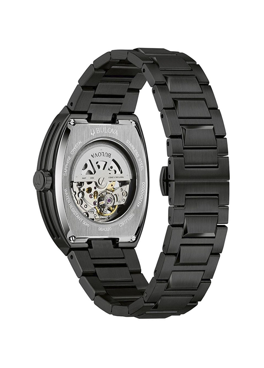 Bulova 98A320 Siyah Çelik Erkek Kol Saati görsel 3