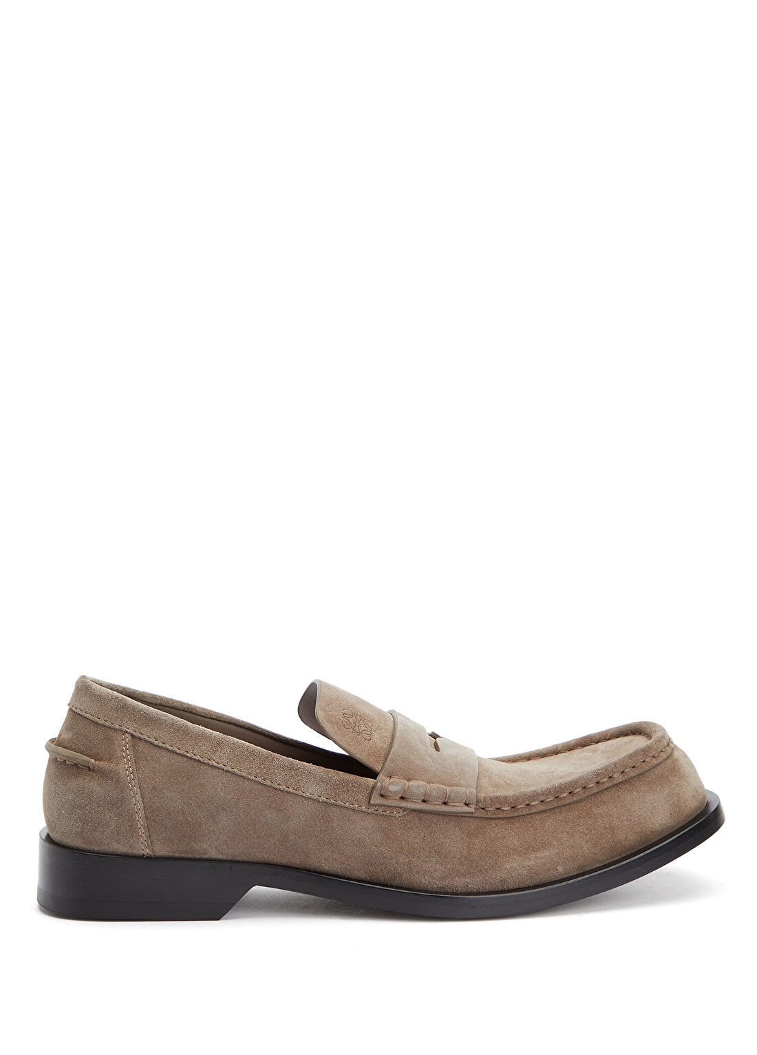 Loewe Bobine Bej Erkek Süet Loafer